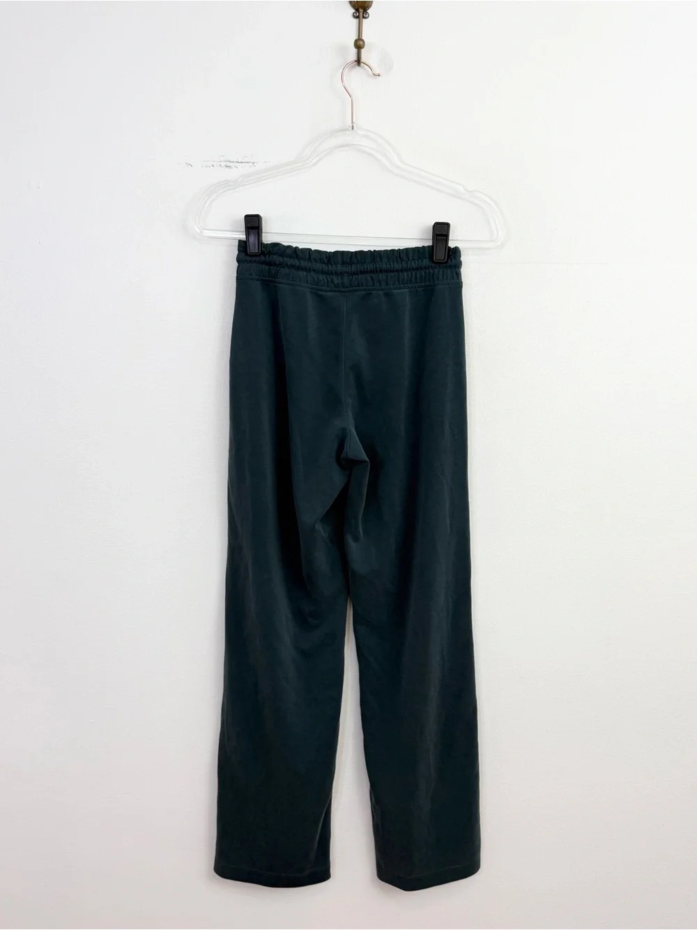 Athleta Seasoft Mid Rise Straight Pant XXS Deep Teal Green